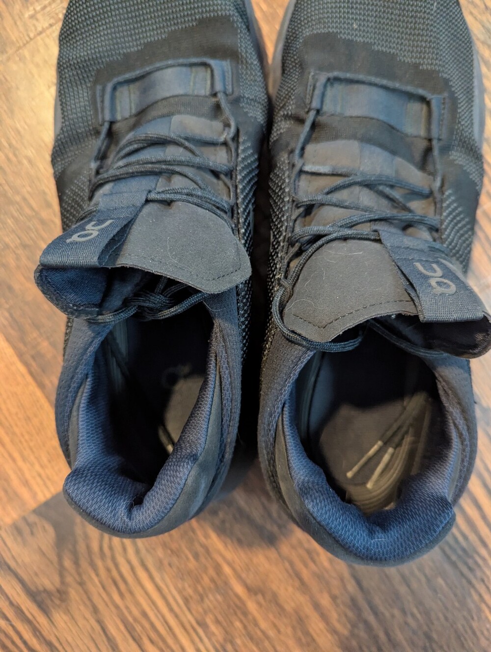 On Cloudnova Mens 13 Triple Black Running Sneakers Shoes - Picture 7 of 8